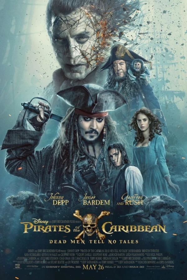 Piratas do Caribe 5 - A Vingança de Salazar Poster
