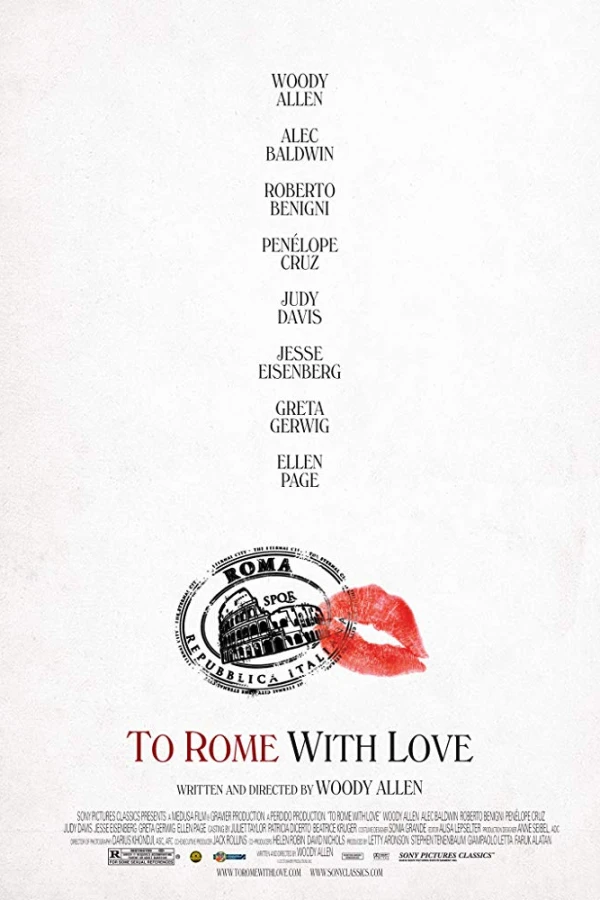 Para Roma Com Amor Poster