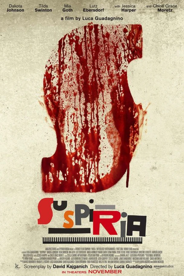 Suspiria de Guadagnino Poster