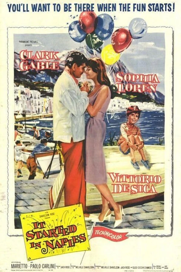 It Started In Naples Poster