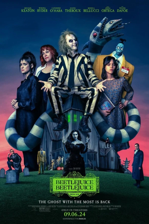 Os Fantasmas Ainda se Divertem: Beetlejuice Beetlejuice 2024 P.M. Poster