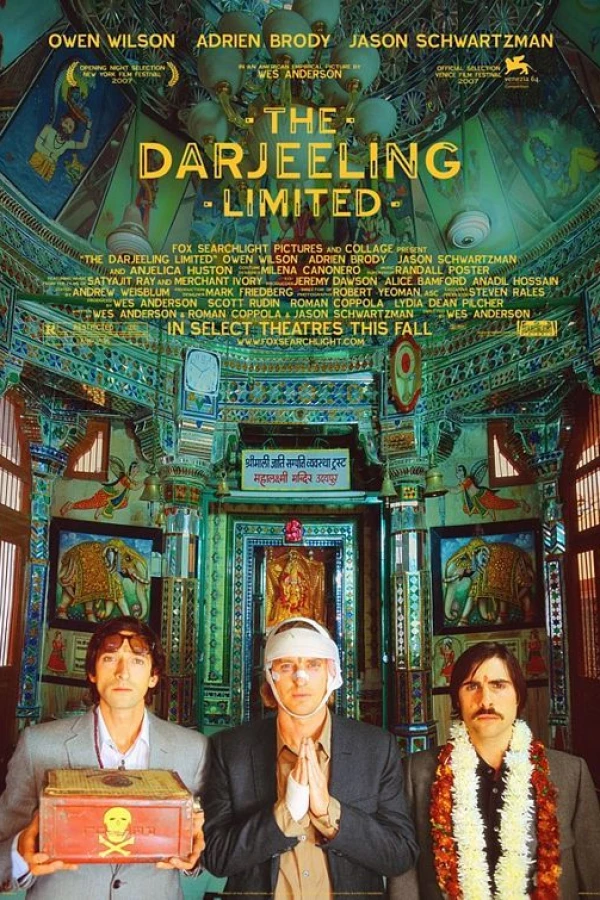 Viagem a Darjeeling Poster
